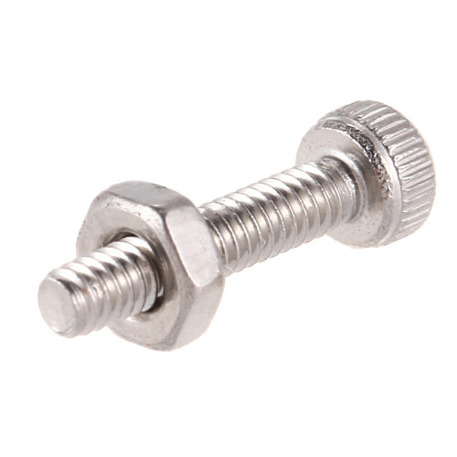 50Set M2x10mm Hex Socket  Knurled Cap Screws Bolts Nut