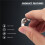 M6 Thread Dia Stainless Steel Wing nut Butterfly Wing Nuts 10 Pcs 3