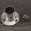 Closet Wardrobe 22mm Dia Pipe Hanging Rail Rod End Support Bracket 2