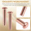 100 Pcs 5/64inch x 25/64inch Round  Copper Solid Rivets Fasteners 6