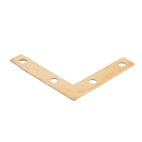 20 pcs 51mm Flat Corner Right 90º Angle Bracket Repair Plate Fixing Brace 1