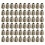 M4x10mm thread interface screw insert nuts 60 pcs for wooden furniture 1