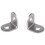 20Pcs 20mm x 20mm 90 Degree Shelf Support Corner Brace Angle Bracket 4