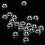 340pcs M3 Hex Socket Screw Nut Stainless Steel M3 Screws Nuts Assortment Kit Fastener 6