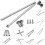 Stainless Steel Button  Screw, Hex Socket Bolts Type:M4 / 4mm Bolt size:M4 x 75mm Your pack quantity:10 9
