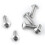 340pcs M3 Hex Socket Screw Nut Stainless Steel M3 Screws Nuts Assortment Kit Fastener 5