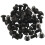M5x8mm Button  Hex Socket Cap Screw Bolt Black 50 pcs 1