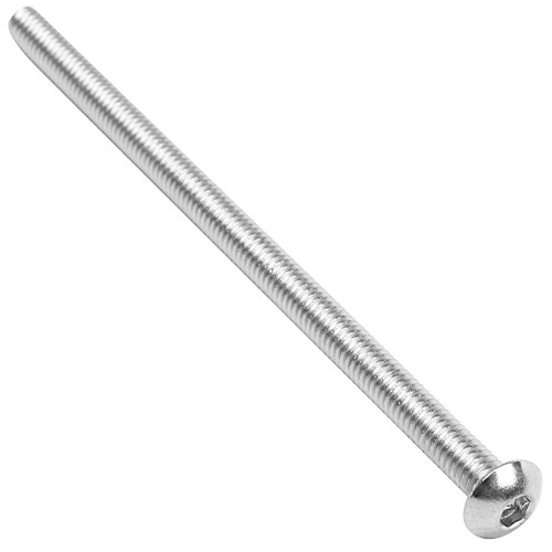 Stainless Steel Button  Screw, Hex Socket Bolts Type:M4 / 4mm Bolt size:M4 x 75mm Your pack quantity:10 1
