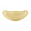 Cup Drawer Pull Kitchen Cabinet Handle Gold Tone, 66mm Hole Centers, 10 Pack 6