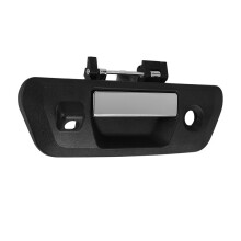 Car Rear Tailgate Handle Durable Rear Door Handle with Camera-Key Hole, for Navara NP300 2014 2015 2016 2017 2018+ 90606-4JG0C