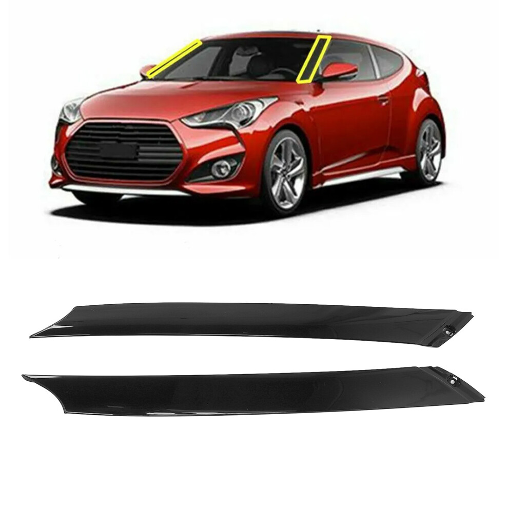 A Pillar Molding Set For Veloster 2012-17 7055741361920