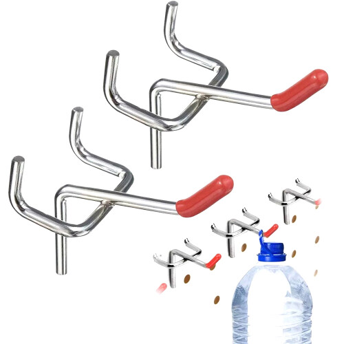 25PCS Nail Plate Nail Plate Hook for Garage Workshop Storage Display Hanging Tool Storage Hook 1