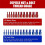 Thread Checkers Nut & Bolt -26 Bundle Thread Tester Checker Nut and Bolt Checker-14 Pc Inch & 12 Pc Metric Sizes 7