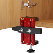 Adjustable Cabinet Door Installation Positioner, Cabinet Door Mount Locator Versatile Hardware Jig for Woodworking
