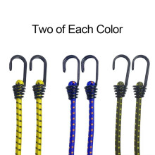 Bungee Cord High Elasticity Rubber Tied Rope with Hooks Outdoor Tent Assembly Camping Luggage Tool Outdoor Accessories,B