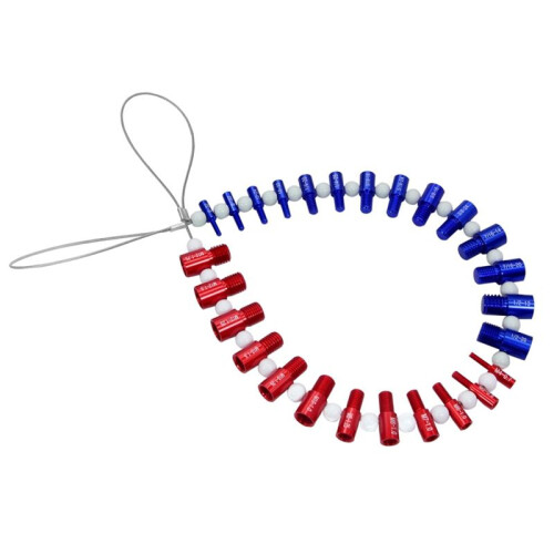 Thread Checkers Nut & Bolt -26 Bundle Thread Tester Checker Nut and Bolt Checker-14 Pc Inch & 12 Pc Metric Sizes 1
