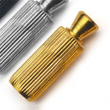 Bridge Bolt of Vibrato System of Electric Guitar Double Swing Bridge Double-Screw Bolt Anchor Silver