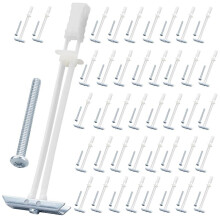 Gipsplaatanker met Bout voor 1/4 Inch-20 Inch Bevestigingsmaten, Zware Holle Gipsplaatankerset voor Tv-Montage, 42 Stuks