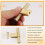 Solid Brass French Style Luxury Cabinet Knobs Wardrobe Drawer Doors Handle Tbar Cabinet Handle 60mm 6