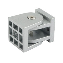 4040 Flexibles Scharniergelenk, Aluminiumbeschläge, Rechtwinkliger Verbinder für Aluminiumprofile