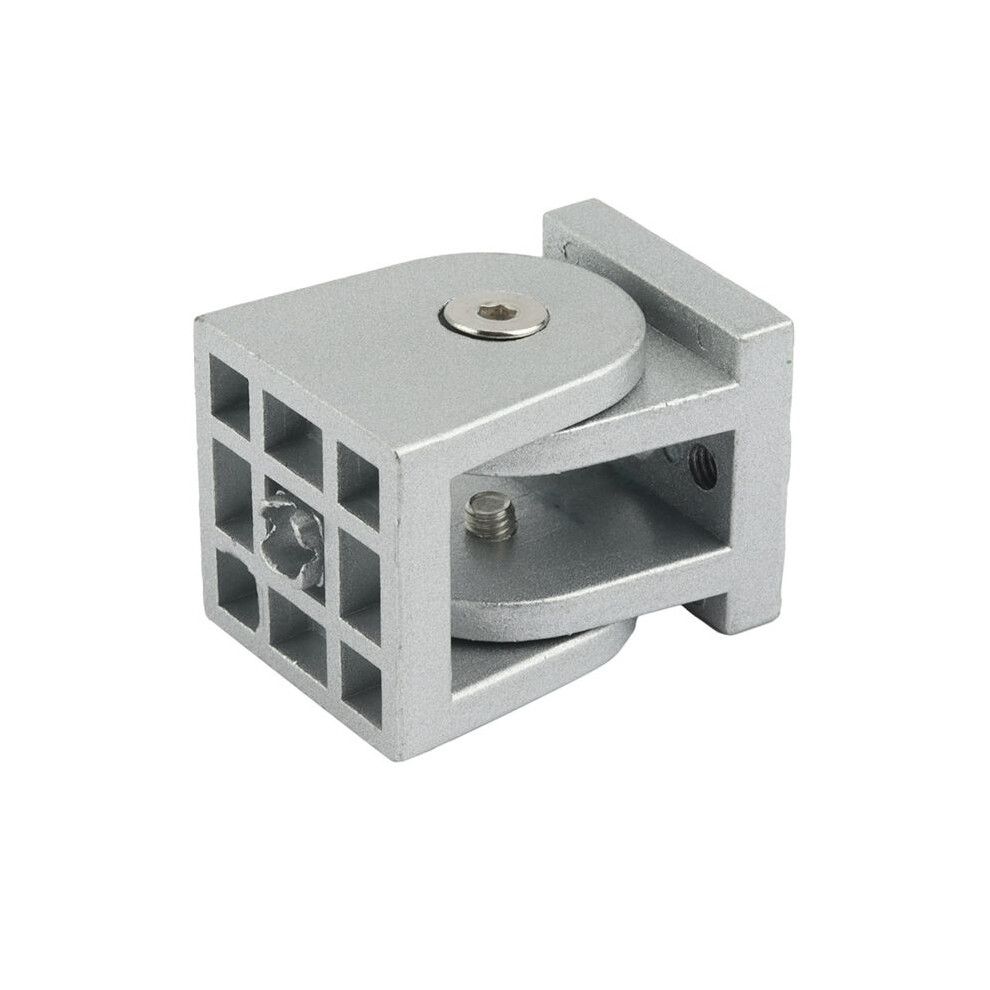 4040 Flexible Hinge Pivot Joint Aluminum Fittings Right Angle Connector For Aluminum Profile 6031015869096