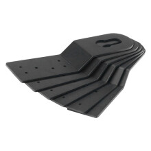 6 Pacote de Fivela de Âncora de Telhado para Serviço Pesado Gancho de Âncora de Telhado Portátil Âncora de Telhado de Metal para Construção com