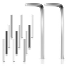 Türschließscharnierstift, Gefederter Federscharnier-Spannstift-Ersatzsatz, Metallstiftnagel für Selbstschließendes Türscharnier