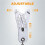Scomeri Nut Sizer, Thread Size Verification Tool, Scomeri Portable Thread Size Checker Keychain 4
