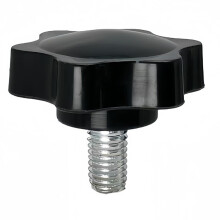 Vite con Impugnatura Torx Vite con Impugnatura A Stella In Plastica Pomello In Plastica 4mmx7.8mm