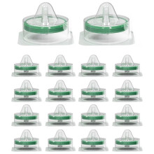 Sterile Syringe Filter PES (Polyethersulfone), Hydrophilic Filtration, 33mm Membrane Diameter, 0.22µm Pore Size 50Pcs