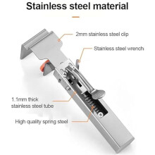 2pcs Adjustable Drawer Fixing Clamp,Drawer Fixing Clips,Cabinet Hardware Jig,Drawer Front Cabinet Installation Clamps