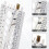 3Pcs Nut Bolt Thread Gauge Plastic Metric and Standard Sizer Tool Bolt Measuring Size and Thread Identifier Gauge 3