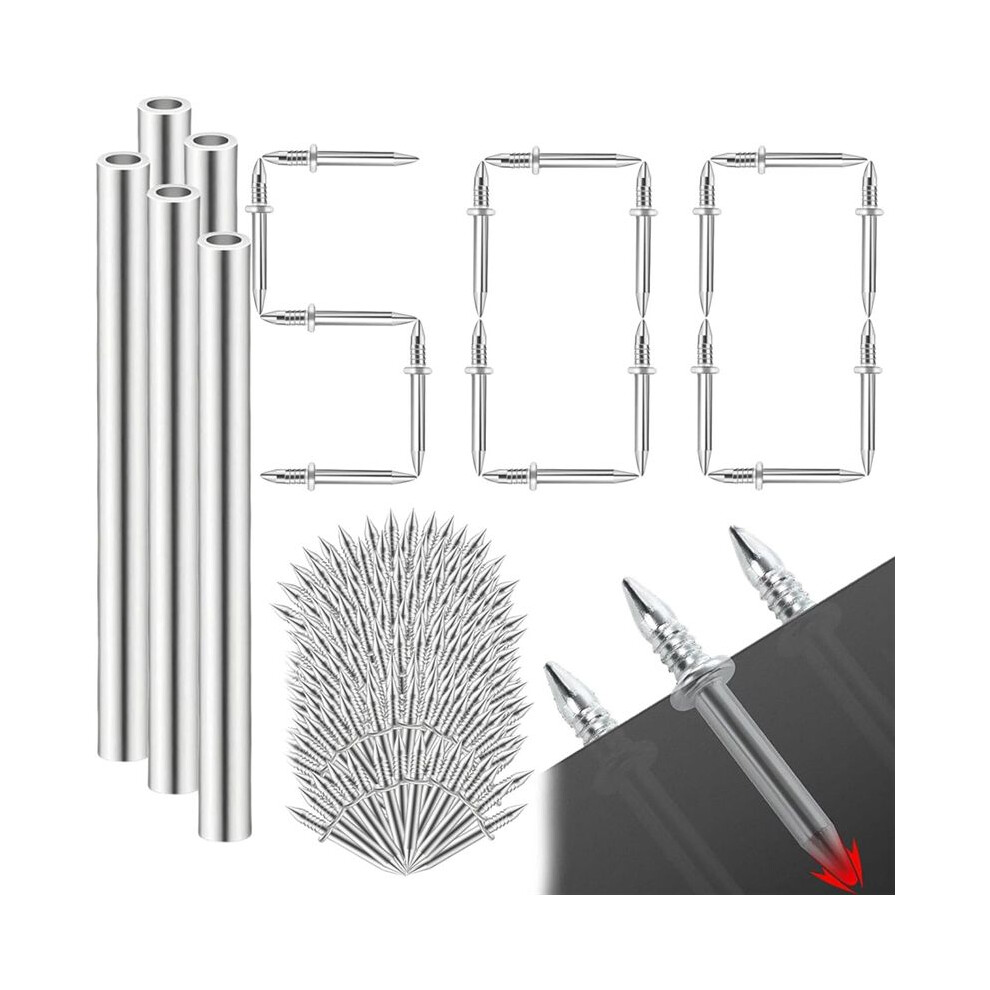 500Pcs Hardware Carbon Steel Nails For Seamless Installation,Double- Skirting Thread Seamless Nail,Skirting Marking 6034081248185