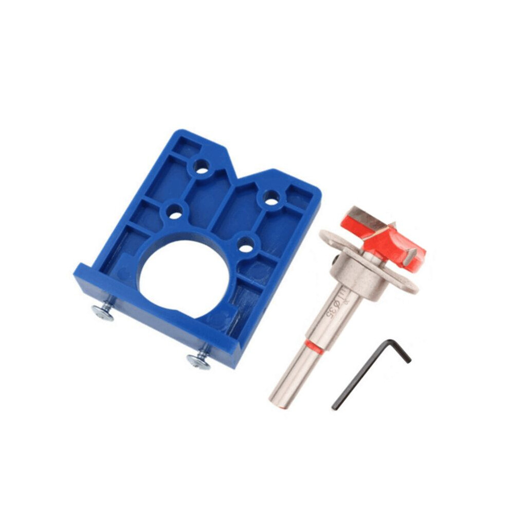 35Mm Hinge Cabinet Door Hole Locator Woodworking Door Hole Opener Cabinet Accessories Tool 4711965851106