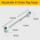Solid Door Hinge Bender Tool Door Hinge Alignment Tool Commercial Door Hinge Knuckle Adjuster Hinge Adjustment Wrench 2