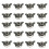 20PCS Hurricane Shutter Wing Nuts, Hurricane Shutters Wing Nut Driver and Storm Shutter Wing Nuts 1/4-20 Wing Nut 1