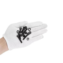 Parafusos Sextavados com Conjunto de Porcas de Parafuso de Combinação Cilíndrica