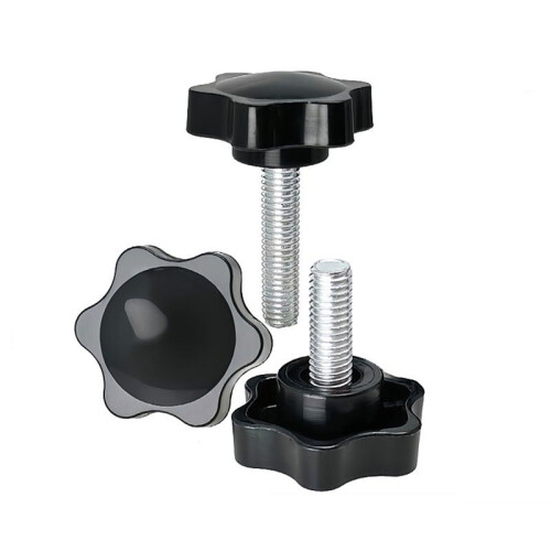 Torx Handle Screw Plastic Star Bolt Handle Screw Plastic Knob 4mmx9.8mm 2