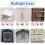 6 Pcs Wire Mesh Screen, 20 Mesh Stainless Steel Mesh,for DIY Projects, Cage, Vent, Garden,Window Screen,Filter Mesh,Etc 4