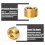 25Pcs Brass Pipe Plug Fitting,1/8 1/4 3/8 1/2 3/4Inch Male Internal Hex Thread Socket Pipe Plug Fitting Assortment Kit,C 6