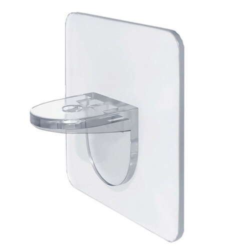 Self-Adhesive Shelf Brackets No Drilling Required Shelf Support Nails Suitable for Kitchen Cabinets, Bookcases 1