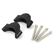 Landvägscykel Lyftbricka Legering Stödspaksplatta Lyftbricka Fixtur Aluminium Styrbeslag 31,8 mm 20 mm