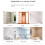 Self-Adhesive Shelf Brackets No Drilling Required Shelf Support Nails Suitable for Kitchen Cabinets, Bookcases 6