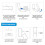 Gutter Downspout Hinges,1 Pair/2 Pcs Gutter Extension Hinge,Down Spout Drain Extension Hinge,for Square Rectangle Gutter 3