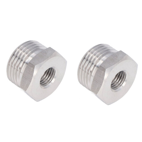 2Pcs 304 Stainless Steel Cola Barrel Adapter 1