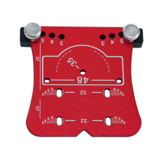 35mm Woodworking Hinge Hole Opener Punch Tool,Punch Locator and Limiting Frame,Drilling and Mounting of Hinges-A