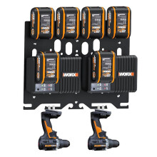 Multifunctionele Wandmontagebeugel voor Rieten 20V-Accu WA3551 WX372 WA3867 3880 3883 WA3860-Lader