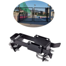 Chiusura A Doppio Cancello StrongArm Residenziale con Maglie A Catena. Utilizza Questa Chiusura A Doppio Cancello Quando Due Cancelli Si Aprono