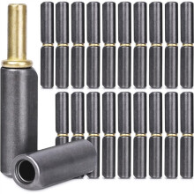 20 Pack Weld Hinges,Detachable Door Hinges,Carbon Steel Weldable Gate Hinges for Swing Door
