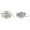 60Pcs M2x4mm Phillips Round  Screws Bolt with 50Pcs M3X4mm Hex Socket Set Cap Point Grub Screws 1